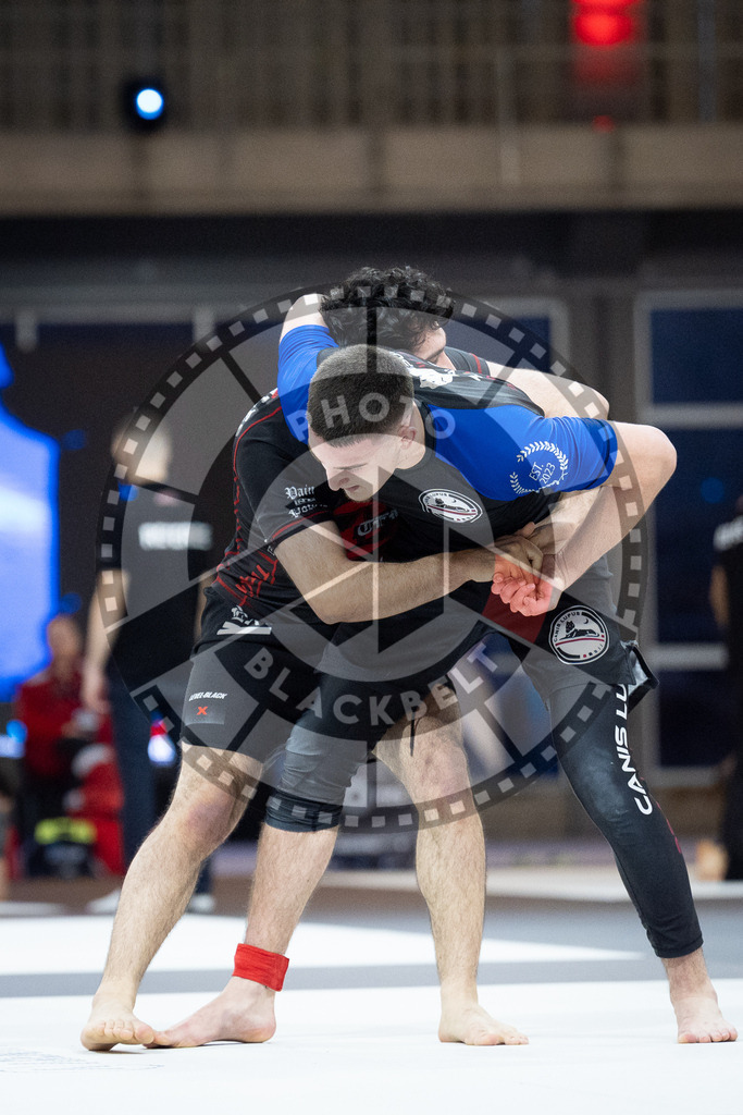 20260214PBB1418 | Fighters compete during the ADCC European Trials  competition day 1 in Belgrade, Serbia, on February 14, 2026.