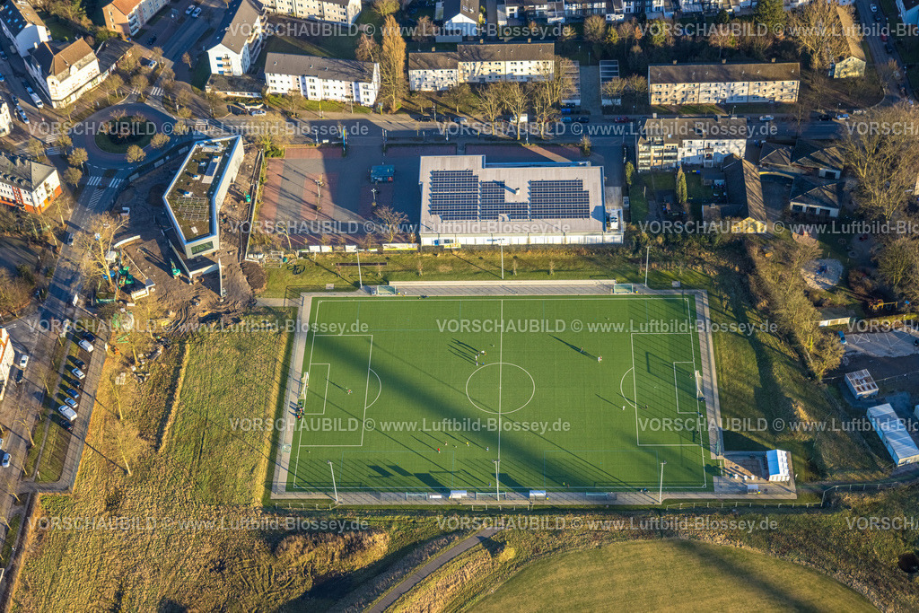 Gladbeck240108285 | Luftbild, Fußballstadion SportPark Mottbruch Sportanlage Roßheidestraße, SuS Schwarz Blau Gladbeck e.V, Brauck, Gladbeck, Ruhrgebiet, Nordrhein-Westfalen, Deutschland