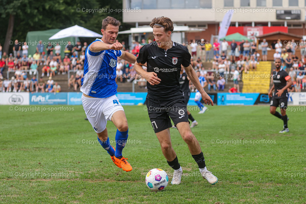 Giessen_Darmstadt (155) | 16.07.2023; Testspiel; Waldstadion Gießen; FC Gießen - SV Darmstadt 98; Ergebnis: 2:0 (0:0)