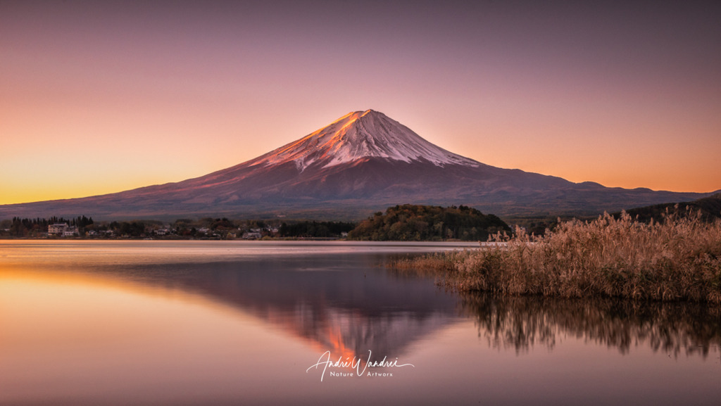 Mount Fuji am Morgen (16:9) | Andre Wandrei - Nature Artworx - Realisiert mit Pictrs.com