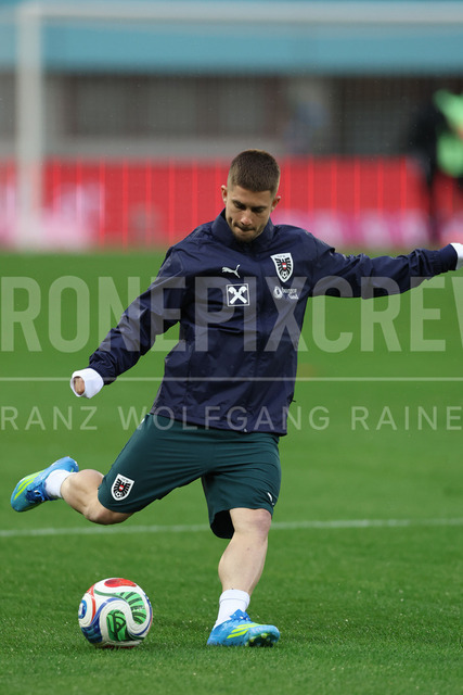 Austria vs Ghana – International Football Match    | VIENNA, AUSTRIA, 27.MAR.26 - SOCCER - OEFB international test match, Austria vs Ghana. The image shows Romano Christian Schmid (AUT) during warm up.