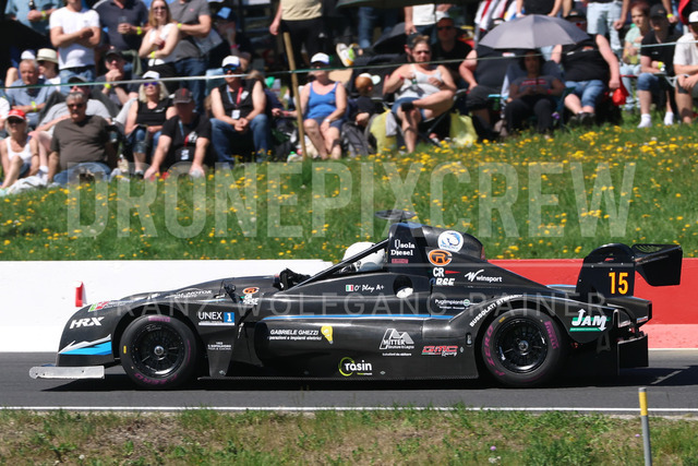 FIA European Hill Climb Championship – Rechberg 2026 | FIA European Hill Climb Championship at Rechberg, held from 24 to 26 April 2026 near Tulwitz, Styria, Austria. The image shows O PLAY (ITA) Nova NP 03 Aprilia.