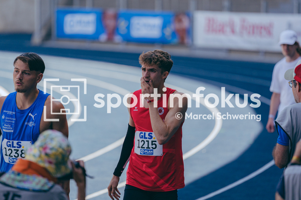 Deutsche Meisterschaften U20 / U16 2026 | Marc Leonard Hildebrand, Dresdner SC 1898, 1215,  110 Meter Hürden, Finale, Deutsche Meisterschaften der U20 &amp; U16 2026, Lohrheidestadion Bochum-Wattenscheid, 12.07.2026. Foto: Marcel Schwering / sportimfokus - Realisiert mit Pictrs.com