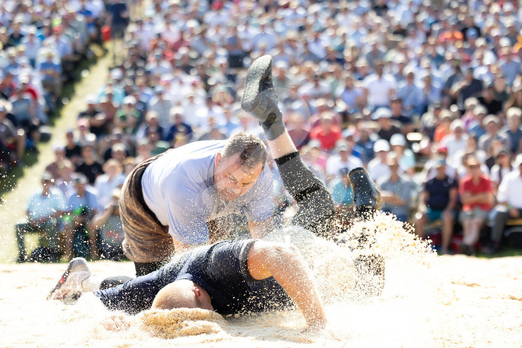 Rigi2025_2634 | Die Schwinger des Schwyzer Kantonalen Schwingerverbandes: Fotos, die Dynamik und Leidenschaft festhalten, sowie emotionale Momente aus dem traditionellen Schwingsport zeigen. - Realisiert mit Pictrs.com