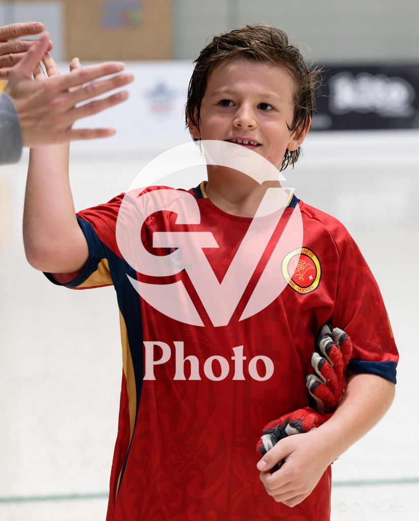 U13  - Geneve RHC v HC Munsingen W  |  during the U13  match between Geneve RHC and HC Munsingen W  at Centre sportif de la queue d'arve in Geneve, Switzerland