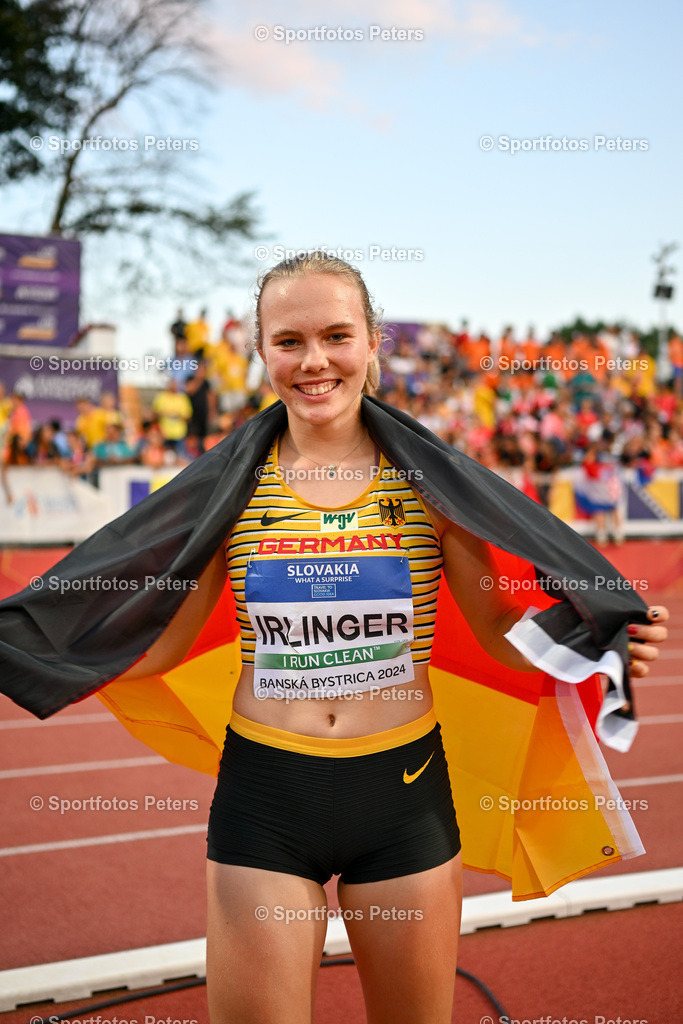 U18 EM - Tag 4_98 | European Athletics U18 Championships am 21.07.2024 in Banska Brystica; Speerwurf, Konstanze Irlinger.Foto: Kai Peters - Realisiert mit Pictrs.com