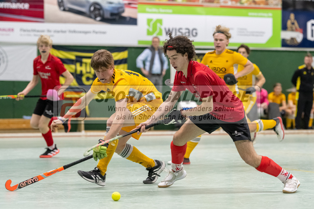 SFE_20230304_0019 | Deutsche Meisterschaft Männliche U16 Halle 2023 am 04.03.2023 in Köln (KTHC Stadion Rot-Weiss Köln Tennis and Hockey Club), Photo: Stephan Fehrmann 2022 (Sports-Gallery)