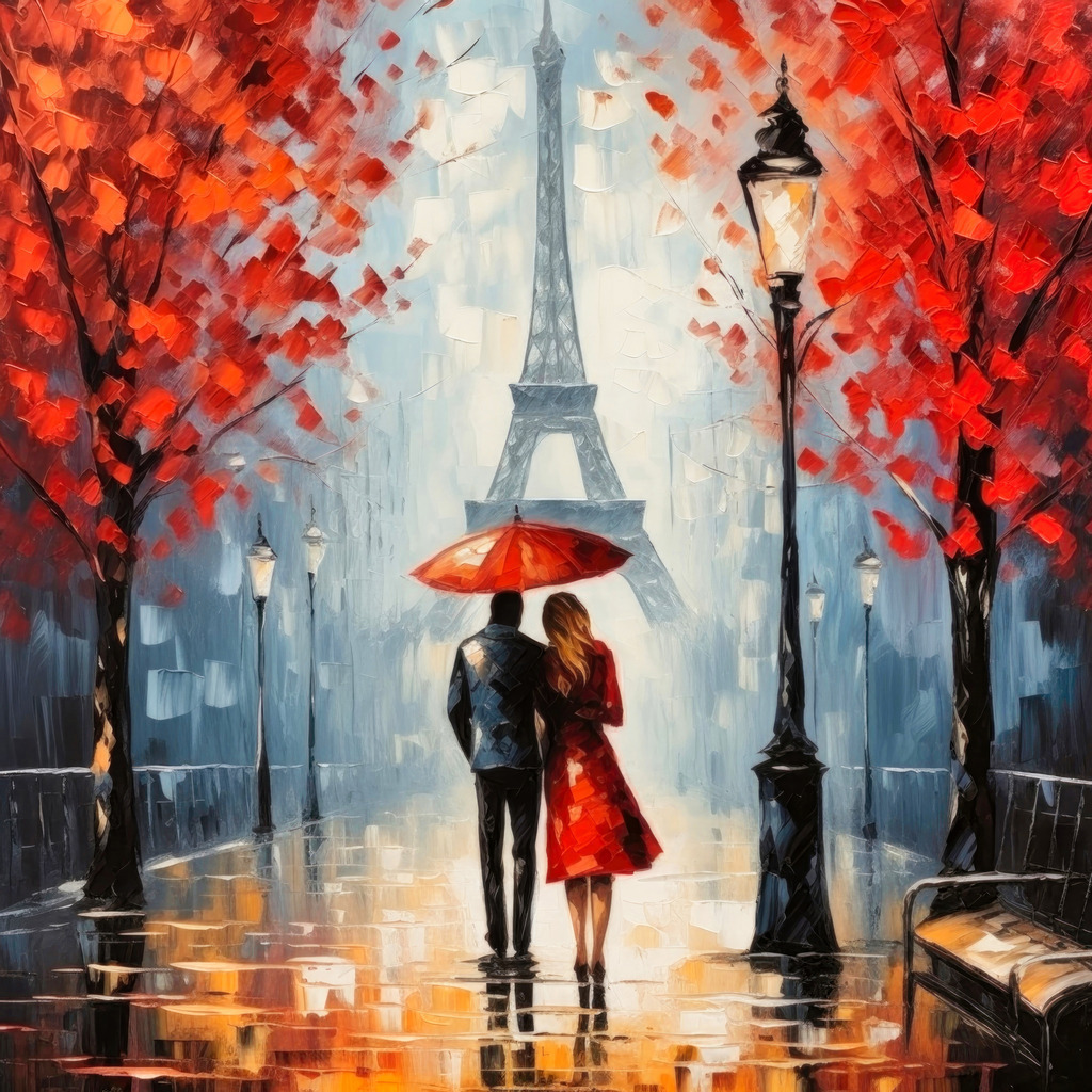 2310009 - Romantischer Spaziergang in Paris | Ein romantischer Herbstspaziergang in Paris.
