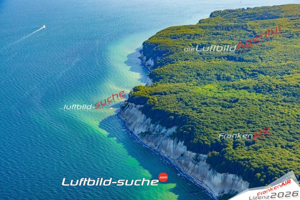 Schöne Luftaufnahme als Geschenk in Kreidefelsen Sassnitz - Die Luftbildaufnahme wurde 2025 vom UL-Flugzeug heraus erstellt ( keine Drohne ) - Hochauflösende Luftaufnahme -Nicht vergleichbar mit Google Maps oder Satelittenbilder- Die Geschenkidee !Mit Lizenz und Bildrechte bestellbar