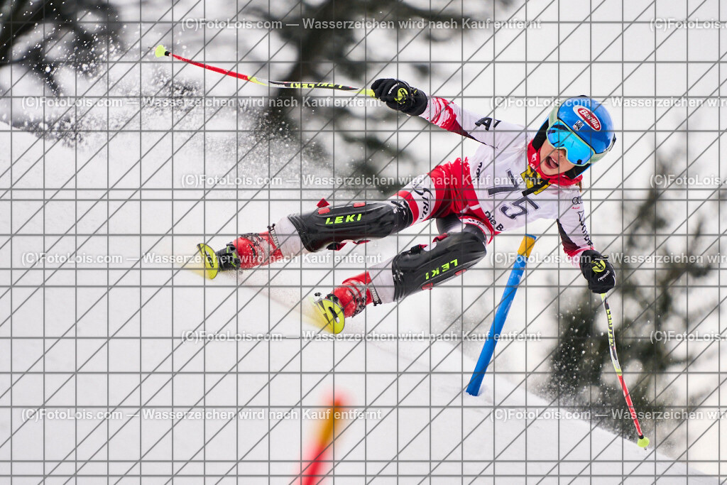 ALP3692_KinderCup-SL_STMK_Strallegg_Kandlbauer Nina | Raiffeisen KINDERCUP Alpin, SLALOM auf der JogllandStreif in Strallegg am So 23. Februar 2025. Veranstaller: Steirischer Skiverband (5000). Skiunion Strallegg (5197).