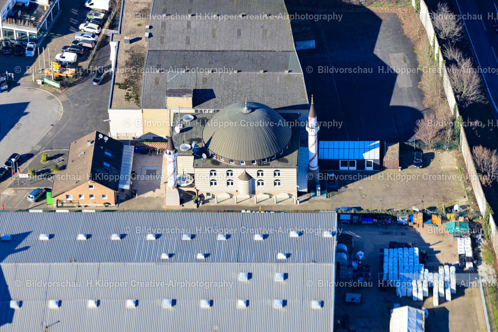 Luftbild Neuss Moschee DITIB Neuss Norf Anadolu Moschee-0883 | Luftbildfotografie Hermann Klöpper - Realisiert mit Pictrs.com