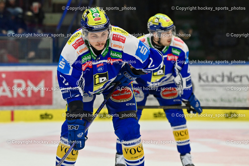 EC IDM WÄRMEPUMPEN VSV vs. MOSER MEDICAL GRAZ99ERS | #2 Dylan MacPherson EC VSV, EC IDM WÄRMEPUMPEN VSV vs. MOSER MEDICAL GRAZ99ERS, EC IDM WÄRMEPUMPEN VSV vs. MOSER MEDICAL GRAZ99ERS am 12.03.2026 in Villach (Stadthalle Villach), Austria, (Photo by Bernd Stefan)