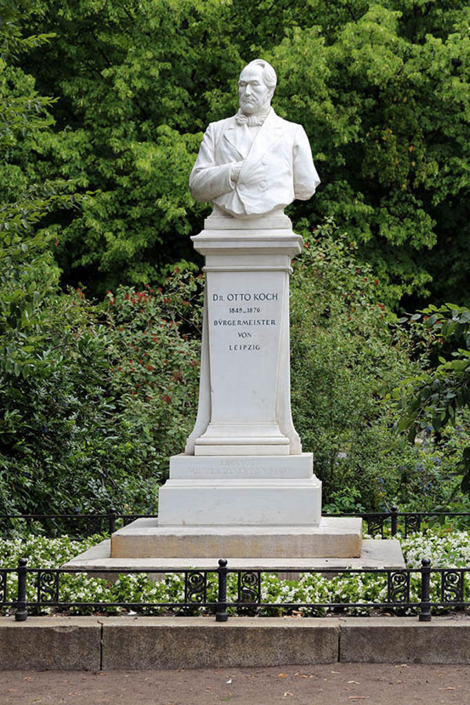 Otto-Koch-Denkmal | Das Team hinter BILDLEXIKON LEIPZIG bündelt historische wie aktuelle Informationen über die Stadt Leipzig in Text und Bild auf einer Plattform und stellt diese der interessierten Öffentlichkeit zur Verfügung.