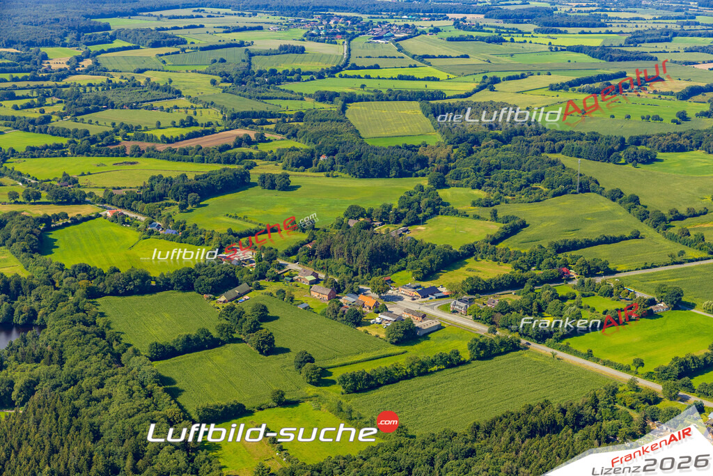 Luftbild Vs Google Maps  Heidkaten  Hamweddel -Das Luftbild wurde 2025 vom UL-Flugzeug heraus erstellt ( keine Drohnenluftbilder ) - Hochauflösende Luftaufnahme -Nicht vergleichbar mit Google Maps oder Satelittenbilder- Die Geschenkidee !Mit Lizenz und Bildrechte bestellbar