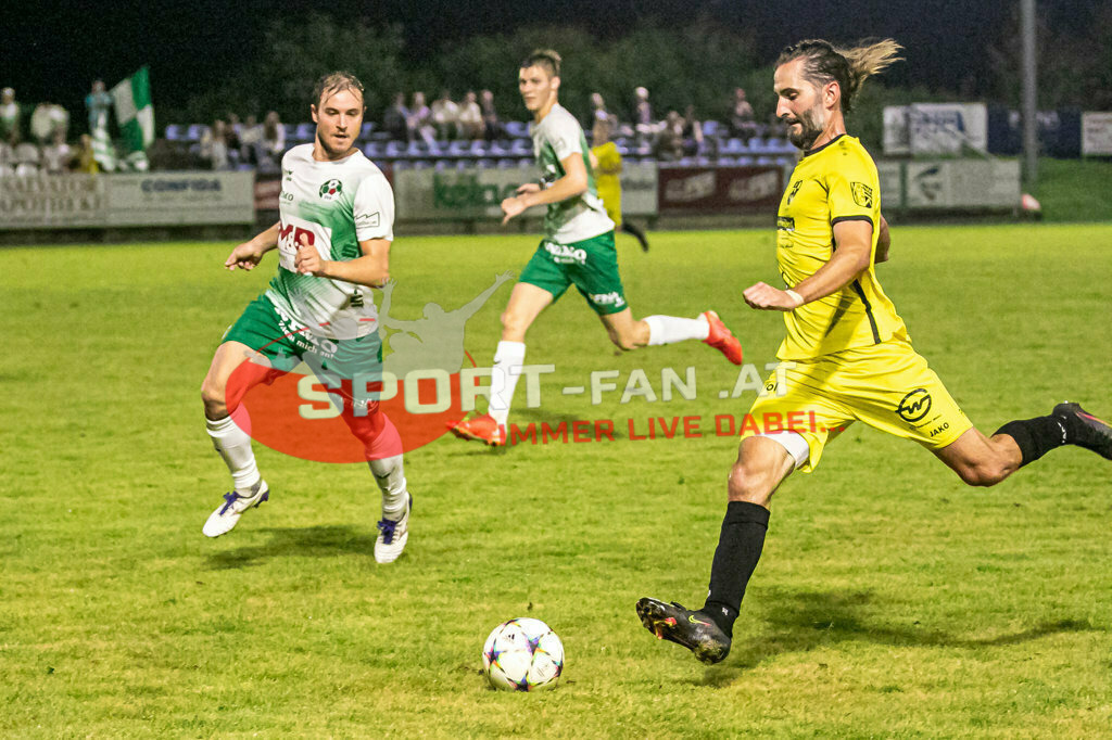 SV Feldkirchen - SC Launsdorf 2-1, Unterliga Ost | Marco Oraze (SC Launsdorf #9) SV Feldkirchen - SC Launsdorf 2-1 am 23.08.2023 in Feldkirchen
(Modehaus NIMO Arena), Austria, (Photo by Ernst Krawagner sport-fan.at) - Realisiert mit Pictrs.com