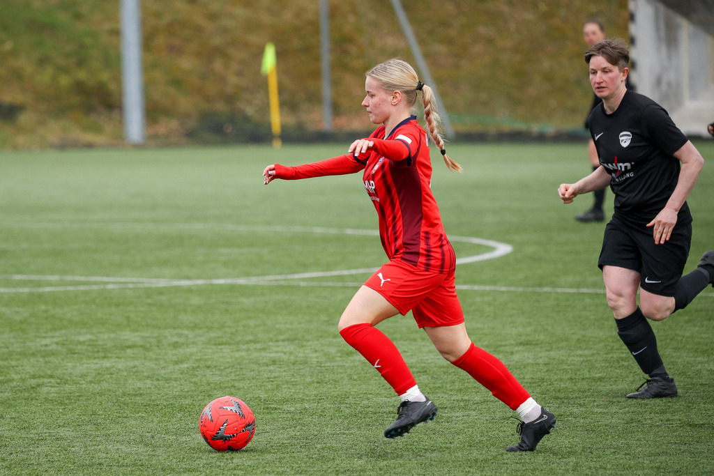 20260329-FCH-HS_050 | 1.FC Heidenheim 1846 II vs. SGM Hohenmemmingen/Sontheim, Fußball, Frauen, Bezirksliga, 2025/2026, 14. Spieltag, 29.03.2026 in Heidenheim, Kunstrasen b. Voith-Arena West(Foto: Michael Bulling) - Realisiert mit Pictrs.com