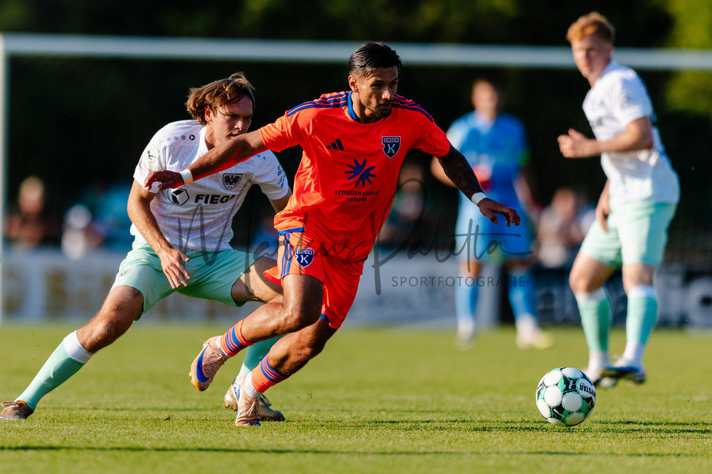Testspiel, Saison 2026/27: SC Preußen Münster - Kickers Emden | Billerbeck, 10.07.2026: Testspiel, SC Preußen Münster gegen Kickers Emden auf der Anlage des DJK Billerbeck in Billerbeck. Foto: sportfotografie.ms | Markus Paletta - Realisiert mit Pictrs.com