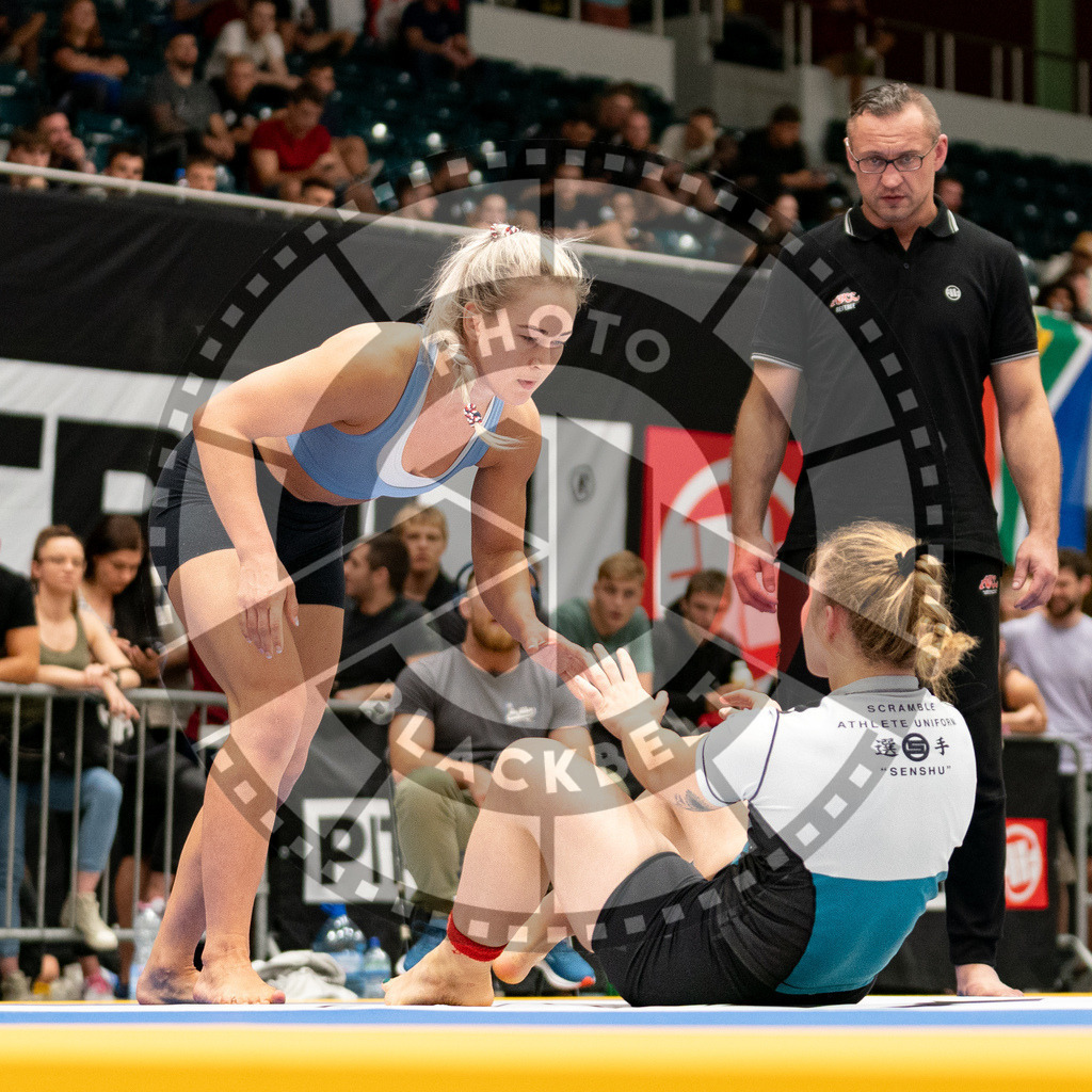 20230916PBB5022 | Fighters compete during the grappling tournement ADCC Trials (European, Middle East and African Championship) in Warsaw, Poland, on September 16, 2023.