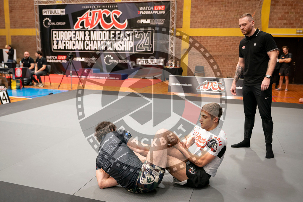 20240217PBB01035 | Fighters compete during the ADCC European, Middle Eastern and African Championship in Zagreb, Croatia, on February 17, 2024.