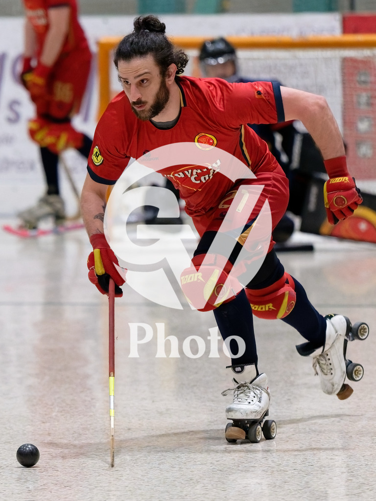 LNA  - Geneve RHC v RHC Diessbach  |  during the LNA  match between Geneve RHC and RHC Diessbach  at Centre sportif de la queue d'arve in Geneve, Switzerland