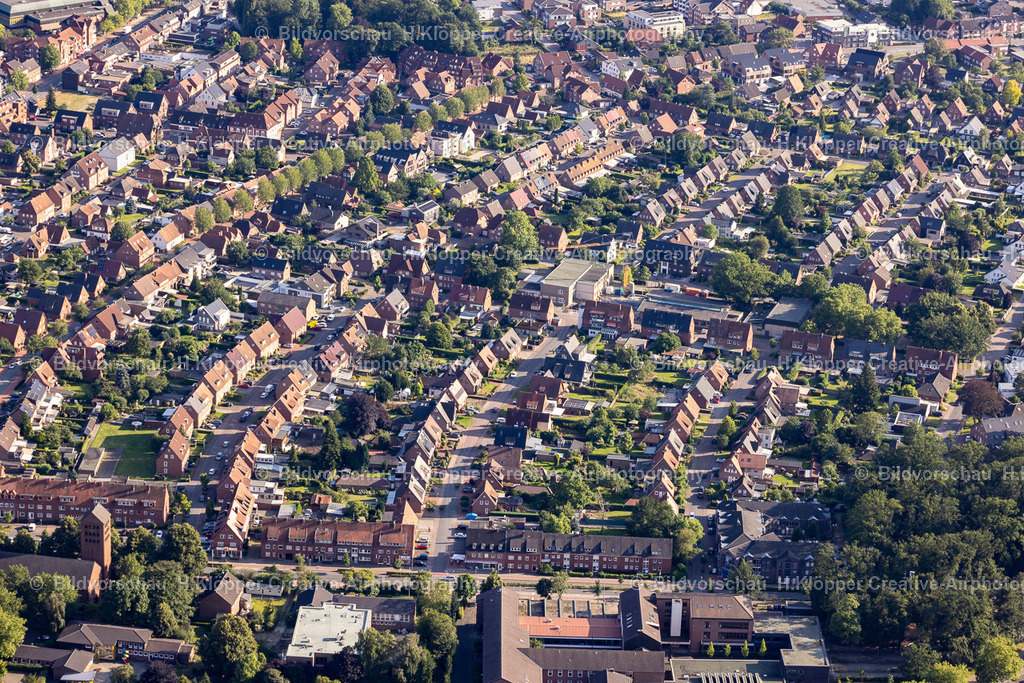 luftbilder-ahaus-kreis Borken-9877 | Luftbild Stadt Ahaus und Wasserschloss Ahaus - Realisiert mit Pictrs.com