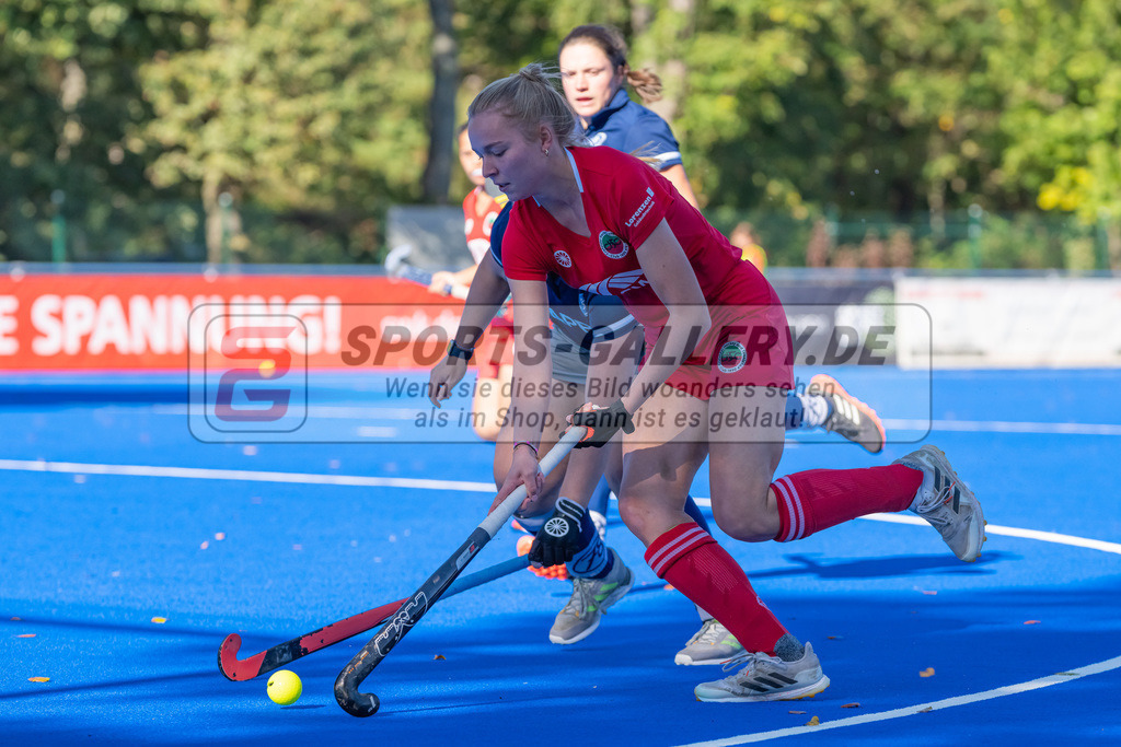 HK_20221009_100651 | 2. Bundesliga Damen Crefelder HTC - Hannover 78 am 9.10.2022 Crefelder HTC, Krefeld , Krings Lynn ( Crefelder HTC #19 )