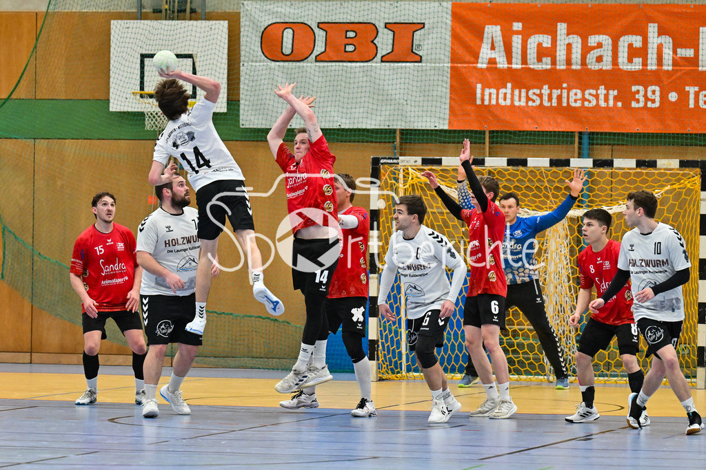 TSV Aichach - HSG Lauigen-Wittislingen | Wurf Lauingen 14