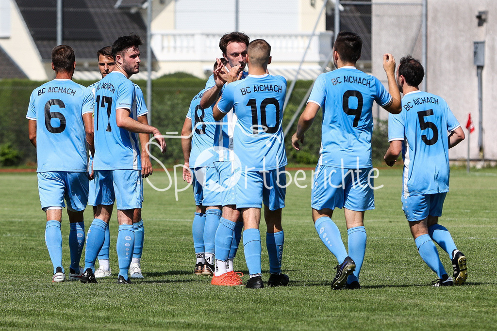TSV Firnhaberau - BC Aichach | Jubel nach 1-1