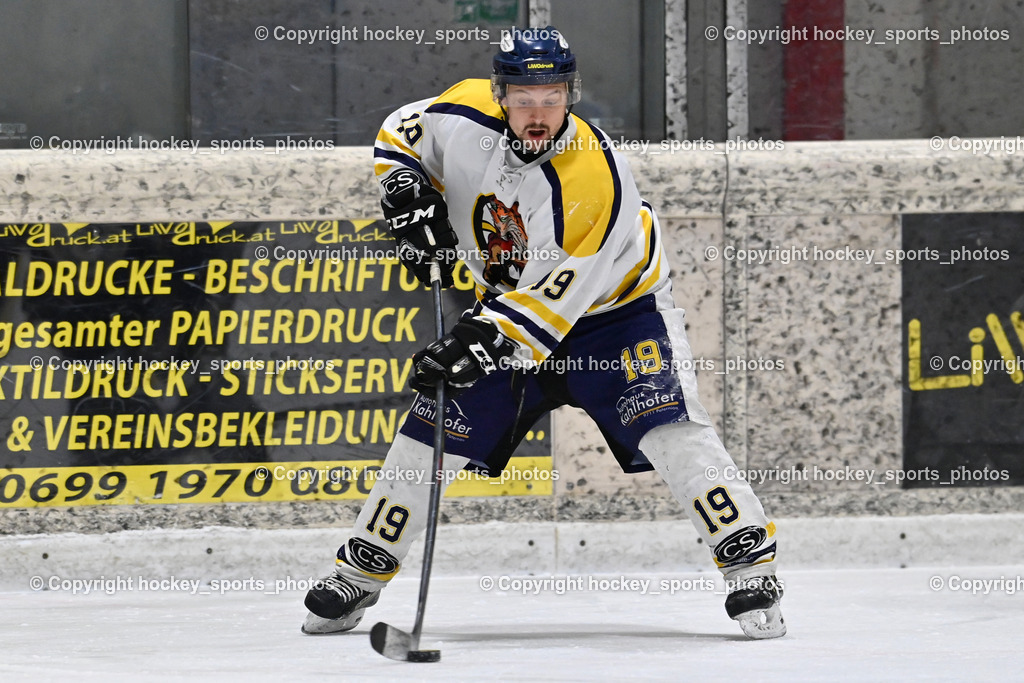 EC Tigers Paternion vs. Tarco Wölfe II | #19 Kampitsch Lukas EC Tigers Paternion, EC Tigers Paternion vs. Tarco Wölfe II, EC Tigers Paternion vs. Tarco Wölfe II am 19.12.2024 in Spittal an der Drau (Eissportzentrum Spittal), Austria, (Photo by Bernd Stefan)