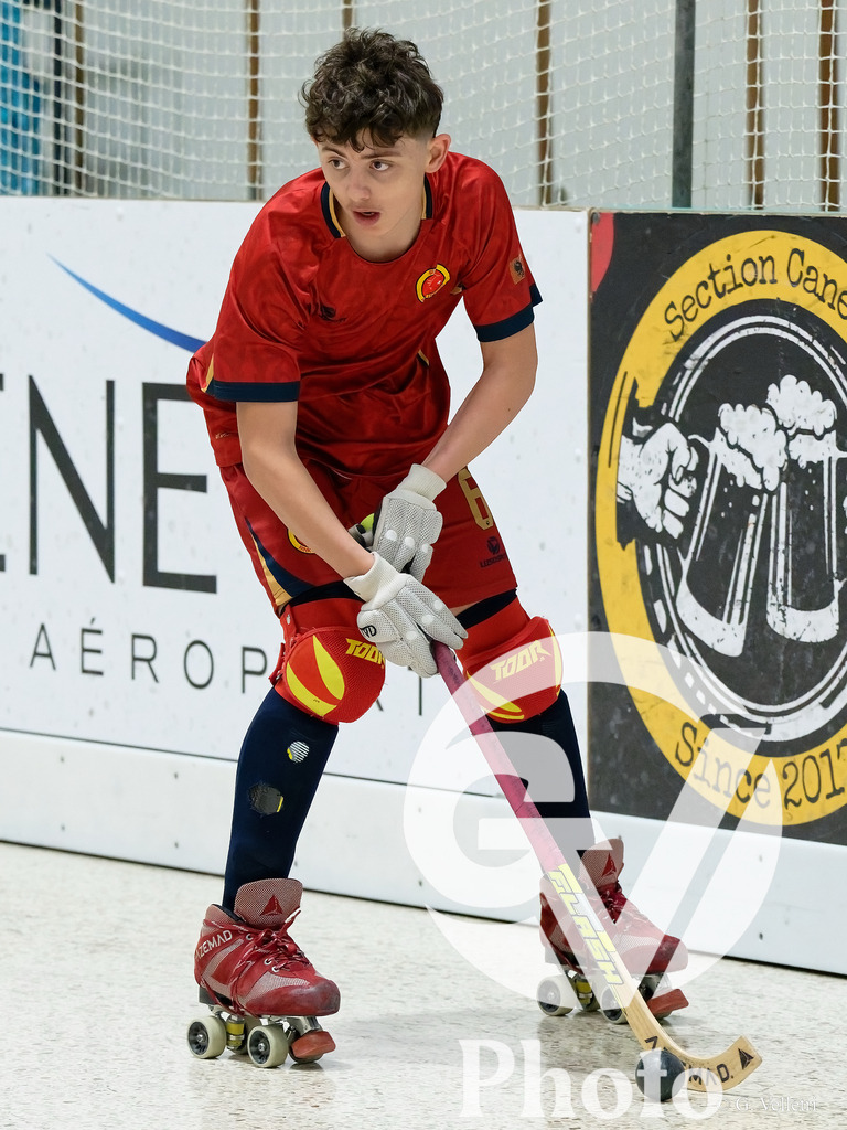 Geneve RHC  v RC Biasca  - U17 | Geneve, Switzerland - May 10 : during the U17  match between Geneve RHC  and RC Biasca  at Centre sportif de la queue d'arve on May 10 , 2026 in Geneve, Switzerland.