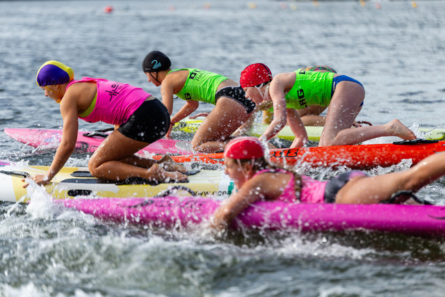 DLRG, Rettungssport, Beach- & Oceanevents, Landesmeisterschaften Freiwasser Rettungssport NRW 2025 13.09.2025 | Kalkar-Wissel, Deutschland - September, 13: Landesmeisterschaften Freiwasser Rettungssport NRW 2025 (Foto: Benedikt Lang (DLRG)) - Realisiert mit Pictrs.com