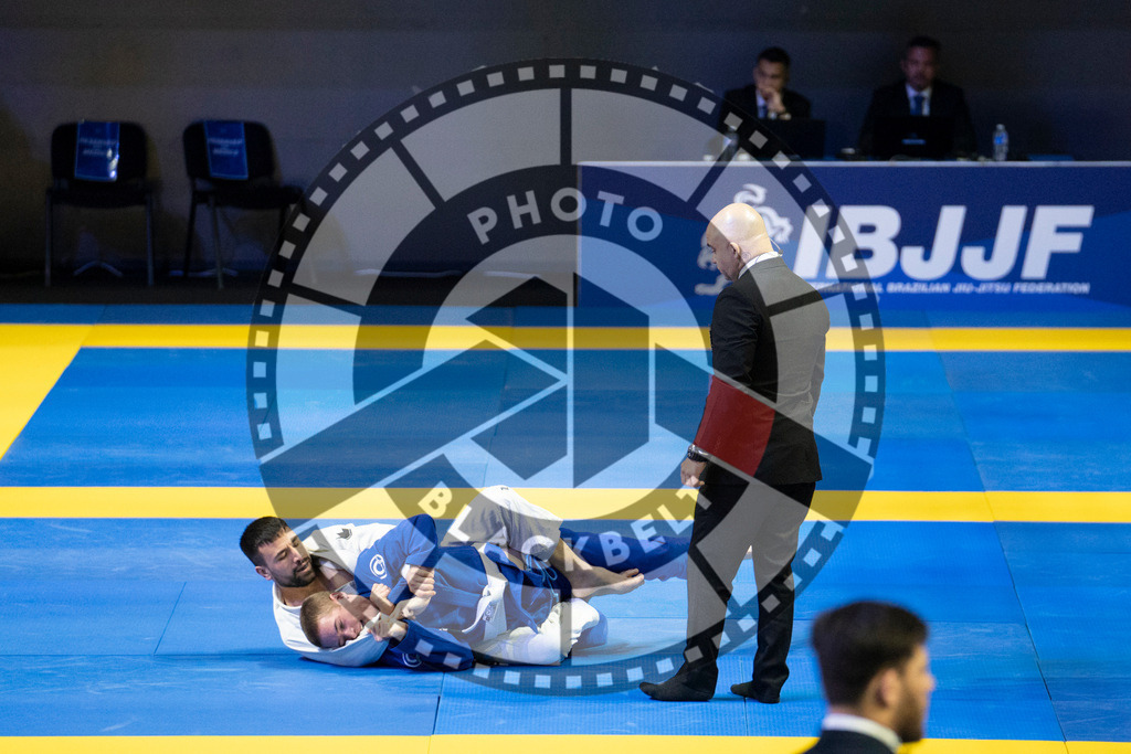 20240119PBB0044 | Fighters compete during the IBJJF European Championship in Paris, France, on January 19, 2024.