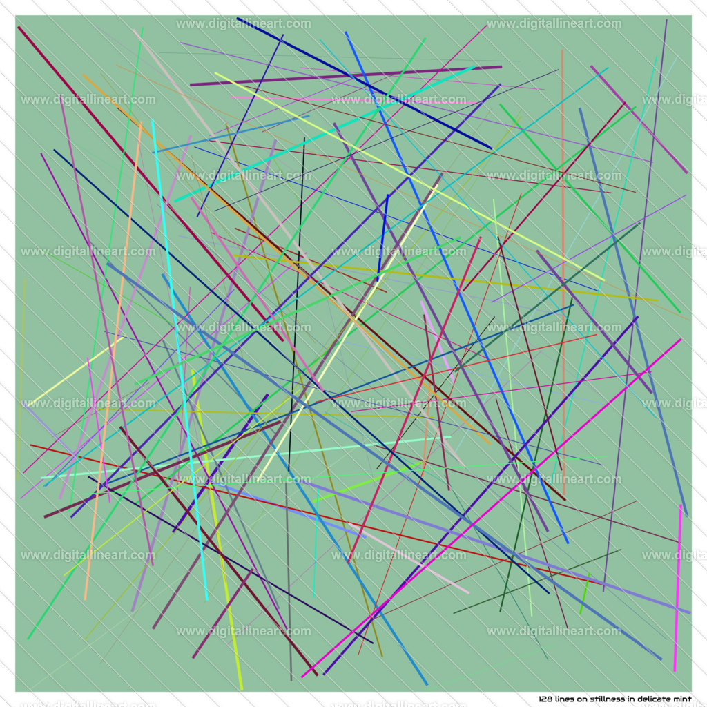 128-lines-stillness-in-delicate-mint | digitallineart - Realisiert mit Pictrs.com