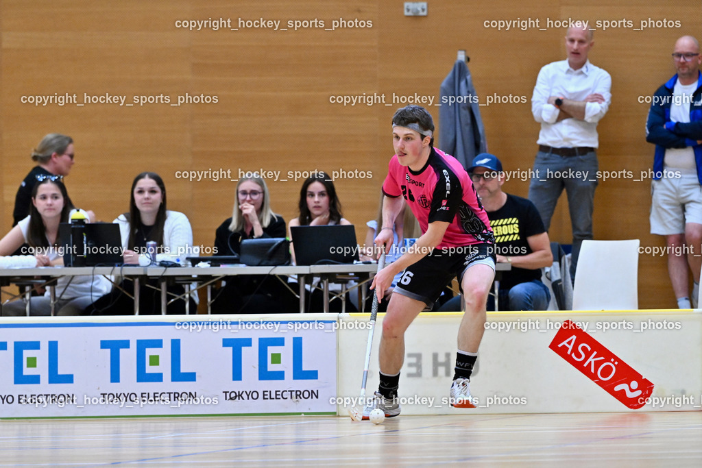 VSV Unihockey vs. Wiener Floorball Verein | #26#VSV Unihockey vs. Wiener Floorball Verein, VSV Unihockey vs. Wiener Floorball Verein am 18.05.2025 in Villach (Ballspielhalle St. Martin), Austria, (Photo by Bernd Stefan)
