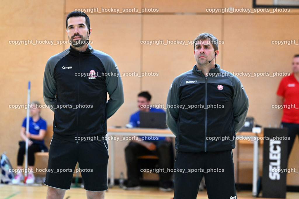 SC Ferlach vs. UHK Krems | Markovic Alen Referee, Kljajic Anze Referee, SC Ferlach vs. UHK Krems, SC Ferlach vs. UHK Krems am 02.05.2026 in Ferlach (Ballspielhalle Ferlach), Austria, (Photo by Bernd Stefan)