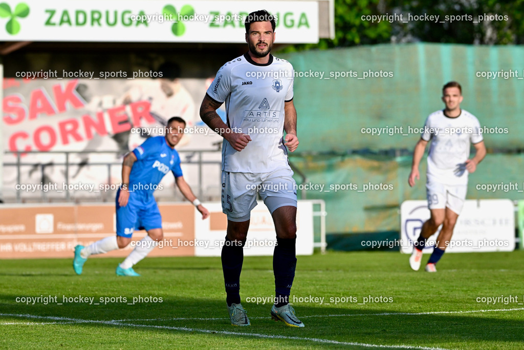 SAK vs. ATUS Velden 19.4.2024 | #5 Roland Putsche ATUS Velden, SAK vs. ATUS Velden 19.4.2024, SAK vs. ATUS Velden am 19.04.2024 in Klagenfurt (Sportpark Welzenegg), Austria, (Photo by Bernd Stefan)