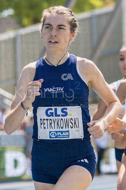 Deutsche Leichtathletik-Meisterschaften; Bochum-Wattenscheid, 25.07.2026 | Vera Petrykowski (Cologne Athletics); Deutsche Leichtathletik-Meisterschaften am 25.07.2026 im Lorheide-Stadion, Bochum-Wattenscheid (Nordrhein-Westfalen).
