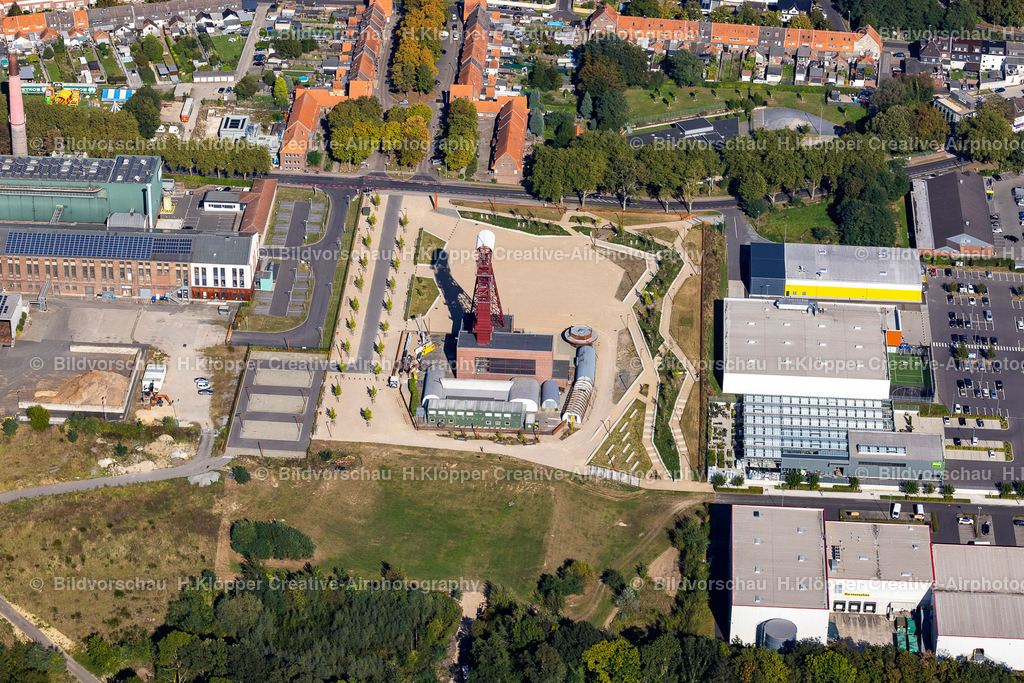 Luftbild-Hückelhoven-Zeche-Sophia-Jacoba-4014 | Luftbildfotografie und Luftbild-Hückelhoven-Zeche-Sophia-Jacoba - Realisiert mit Pictrs.com
