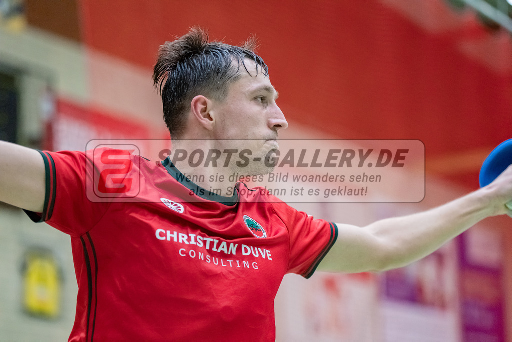 HK_20231216_107476 | 1. Bundesliga Herren  Crefelder HTC - Blau Weiß Köln am 16.12.2023 Sporthalle Glockenspitz, Krefeld , Boomes Anton ( Crefelder HTC #23 )