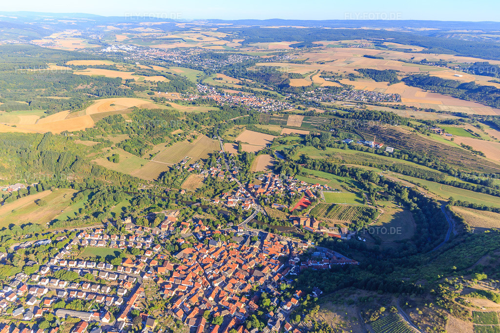Luftbild: Glanscheife in Odernheim am Glan im Bundesland Rheinland-Pfalz in Deutschland. Foto: IMG_109886.jpg vom 06.08.2018 durch Werner Riehm/FLY-FOTO.de