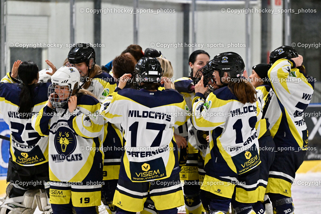 WILDCATS PATERNION & Lady Hawks Siegerehrung-Meisterfeier | Jubel Wildcats Paternion Mannschaft, WILDCATS PATERNION &amp; Lady Hawks Siegerehrung-Meisterfeier, WILDCATS PATERNION &amp; Lady Hawks Siegerehrung-Meisterfeier am 12.03.2025 in Steindorf (Ossiachersee Halle), Austria, (Photo by Bernd Stefan)