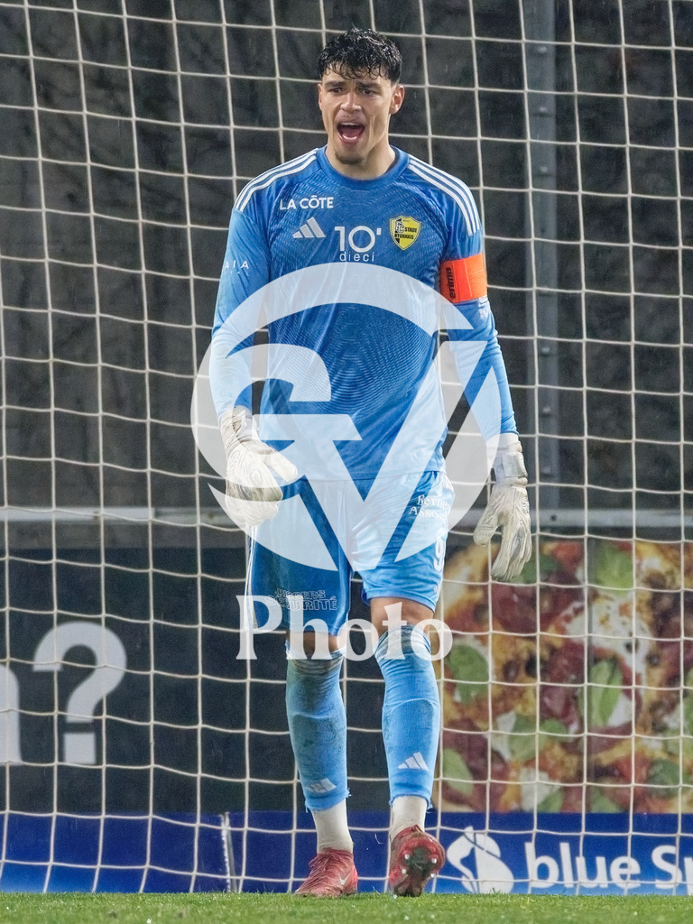 dieci Challenge League - FC Stade Nyonnais v Neuchatel Xamax FCS |  during the dieci Challenge League match between FC Stade Nyonnais and Neuchatel Xamax FCS at Centre sportif de Colovray in Nyon, Switzerland