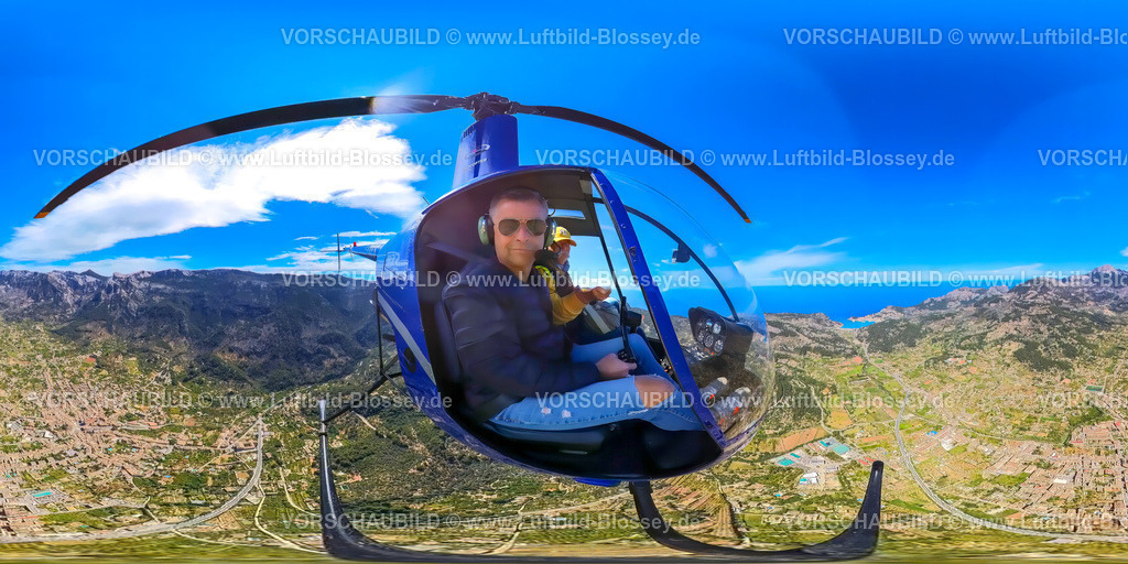 Mallorca230400010Insta006PortraitNewSoller4-topaz-2 | Luftbild, Helikopter mit Piloten, Soller, Balearen, Mallorca, Balearische Inseln, Spanien