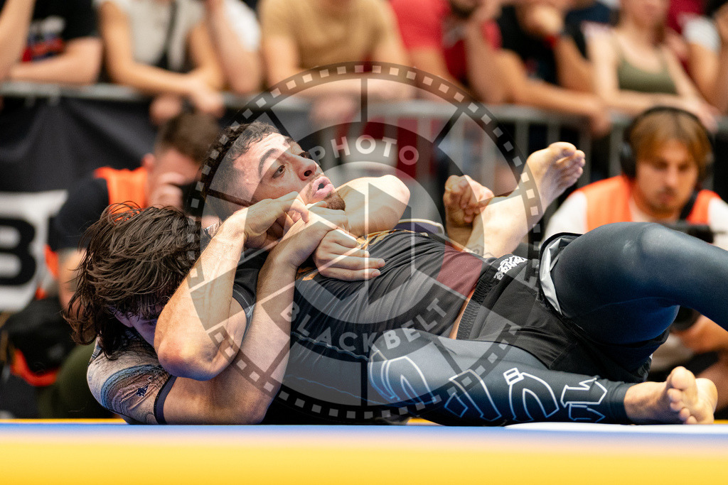20230916PBB5293 | Fighters compete during the grappling tournement ADCC Trials (European, Middle East and African Championship) in Warsaw, Poland, on September 16, 2023.