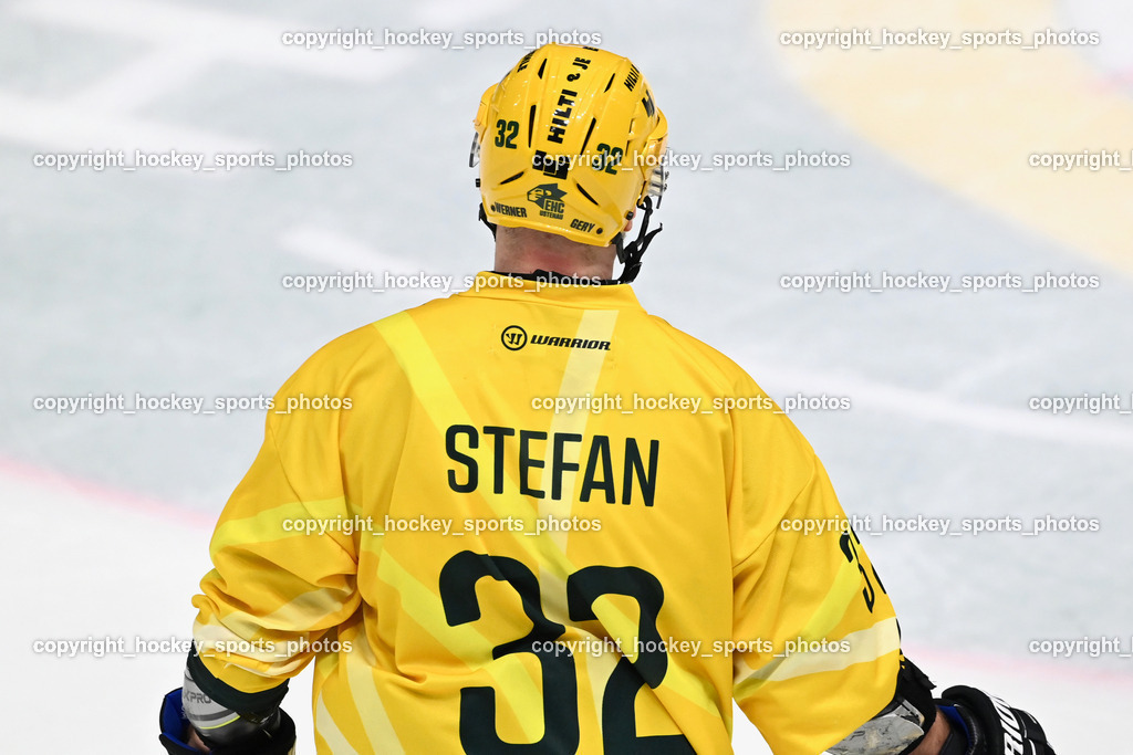 ATSE Graz vs. EHC Lustenau | #32 Stefan Daniel EHC Lustenau, ATSE Graz vs. EHC Lustenau, ATSE Graz vs. EHC Lustenau am 14.02.2026 in Graz (Merkur Eishalle ), Austria, (Photo by Bernd Stefan)