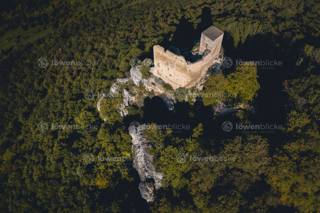 Burgruine Reußenstein bei Neidlingen im Sommer | löwenblicke | shop