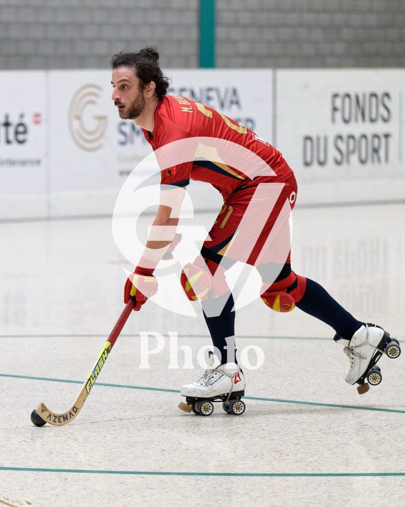 LNA - Geneve RHC v RC Biasca |  during the LNA match between Geneve RHC and RC Biasca at Centre Sportif Queue D'Arve in Geneve, Switzerland