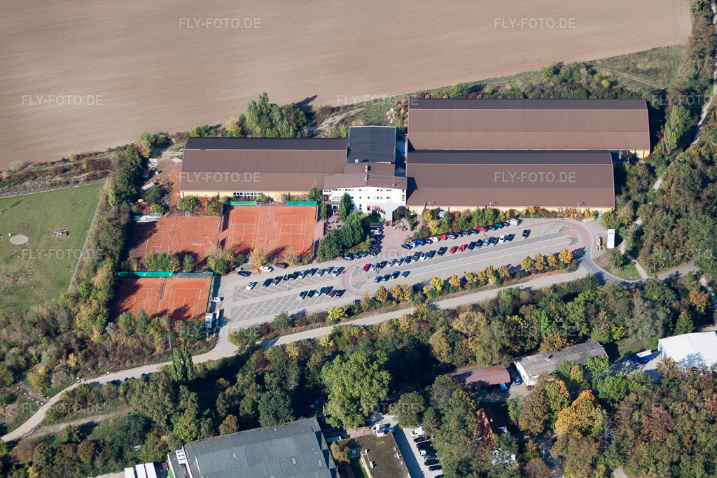 Luftbild: Frankenthal Süd, Tennisclub in Frankenthal im Bundesland Rheinland-Pfalz in Deutschland. Foto: IMG_21880.jpg vom 09.10.2009 durch Werner Riehm/FLY-FOTO.de