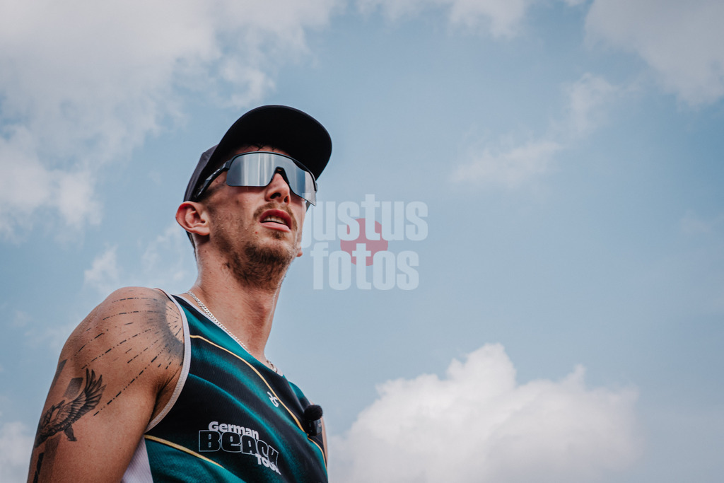 Beachvolleyball | Männer | Allianz German Beach Tour 2025 | Tourstop Hamburg | 01.06.2025 | Lukas Pfretzschner