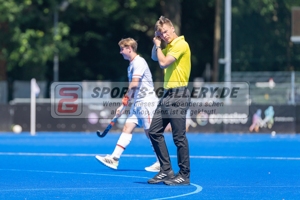 HK_20230625_109118 | mU18 Test Länderspiel Deutschland - Niederlande am 25.6.2023 CHTC , Krefeld ,